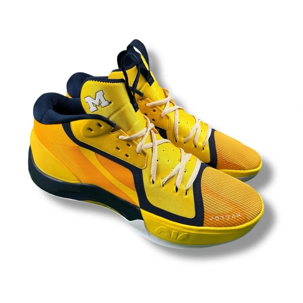 Air Jordan Zoom Separate PF Michigan Wolverines PE Player Exclusive US SZ 16 EUC
